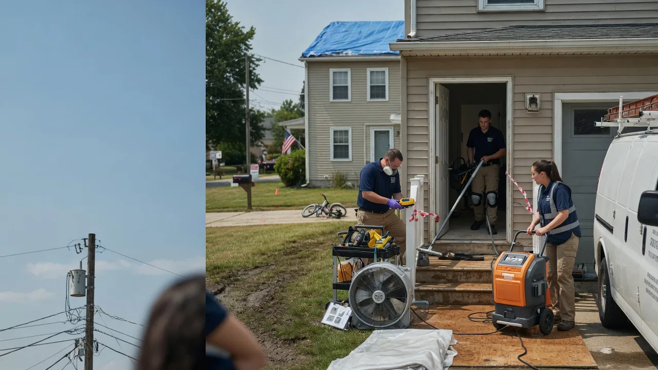 Water Damage Repair in Rhinelander, WI near me